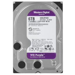 Жесткий диск WD63PURZ 6Тб SATA 3.0 (6Gbps) (серии WD Purple) для круглосуточной работы