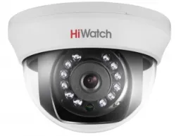 DS-T201(B) (3.6mm) HD-TVI видеокамера 2Mп. купольная, с ИК-подсветкой до 20 м