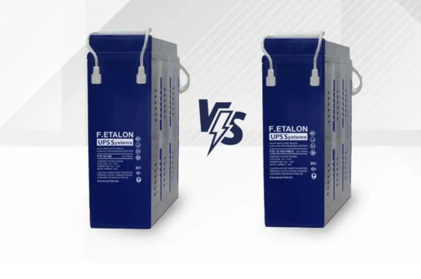 В чем отличие фронт-терминальных аккумуляторных батарей ETALON FTE от FTE PRO X! В чем отличие фронт-терминальных аккумуляторных батарей ETALON FTE от FTE PRO X!