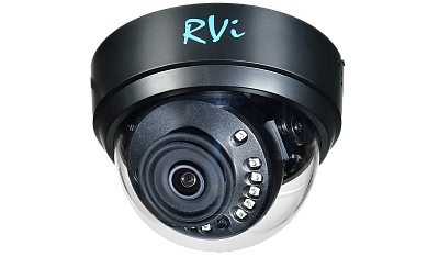 RVI-1ACD200 (2.8) BLACK Видеокамера 2Мп.CVBS; CVI; TVI; AHD