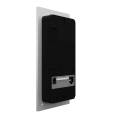 BAS-IP AV-04FDI SILVER - Вызывная панель индивидуальная