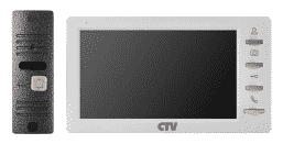 CTV-DP1701 S B Комплект  видеодомофона
