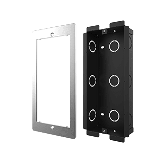 R20K In-Wall Silver Многоабонентская аудио/видео SIP-панель