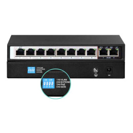 REDLINE RL-SW8P2G.SE коммутатор (1)