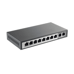 RedLine RL-8W.proT 10-портовый POE коммутатор (1)