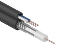 Экабель КВК-П-2х0,5  черный внешний (100м) (ККСВ 01-4002) 