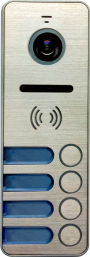 iPanel 2 (Metal) HD 4 аб. – вызывная панель видеодомофона на 4 абонента