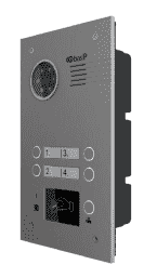BAS-IP BA-04MD SILVER - Вызывная панель на 4 абонента.