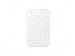 DS-PK1-E-WE Беспроводная клавиатура Axiom Hub PRO¶Беспроводная клавиатура с обратной связью, для пос