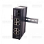 SW-40501/IC Промышленный PoE коммутатор Fast Ethernet на 6 портов. Порты: 4 PoE