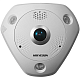 DS-2CD63C2F-IS (2mm) 12Мп fisheye IP-камера с ИК-подсветкой до 15м 