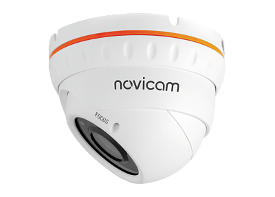 BASIC 37 NOVIcam - видеокамера уличная всепогодная купольная IP 3 Mpix ИК 30м