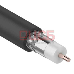 Кабель RG-11U, (75 Ом) (бухта 305м)  Rexant, черный 01-3011