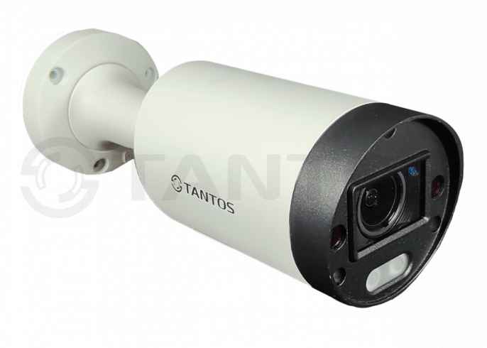 TSi-Pn853VZ IP видеокамера уличная цилиндрическая с ИК подсветкой, восьмимегапиксельная