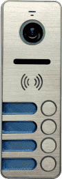 iPanel 2 (Metal) HD 4 аб. – вызывная панель видеодомофона на 4 абонента