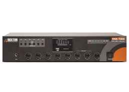 MZ-120 МР3-плеер-USB-FM-тюнер-усилитель 120Вт, 3 микр./2 лин. входа, ИК-пульт ДУ, 6 зон