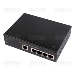 SW-20500/IC Промышленный PoE коммутатор Fast Ethernet на 5 портов. Порты: 4 PoE