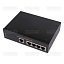 SW-20500/IC Промышленный PoE коммутатор Fast Ethernet на 5 портов. Порты: 4 PoE