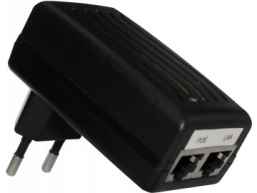 PSE-PoE.220AC/15VA Одноканальный инжектор предназначен для питания по сети Fast Ethernet 10/100 Base