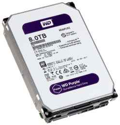 Жесткий диск  WD84PURU, 8ТБ, HDD, SATA III,  (серии  WD Purple)