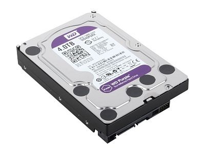 Жесткий диск WD40PURZ 4Тб SATA 3.0 (6Gbps) (серии  WD Purple) для круглосуточной работы купить по выгодным ценам в г. Тюмень