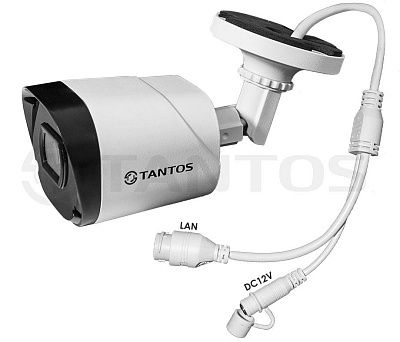 TSi-Peco25F (3.6) 2МП (3.6) IP видеокамера уличная цилиндрическая Ик-25м