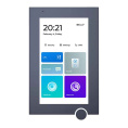 AZ-07LL Grey BAS-IP видеодомофон с сенсорным цветным LCD экраном