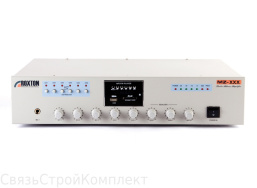 MA-120 МР3-плеер-USB-FM-тюнер-усилитель 120Вт, 3 микр./2 лин. входа, ИК-пульт ДУ