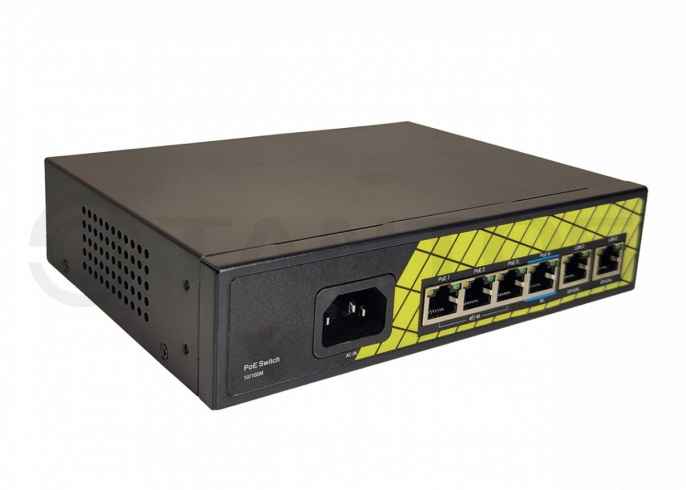TSn-4FP6F2 Коммутатор PoE (3)