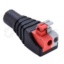 РАЗЪЕМ TS DC гнездо питания с клеммной колодкой, под винт
