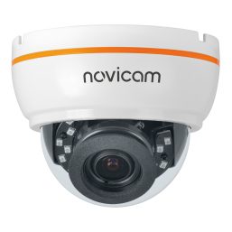 BASIC 36 NOVIcam - видеокамера внутренняя купольная IP 2.1 Mp ИК 20м,