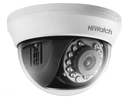 DS-T201 (6 mm) 2Мп внутренняя купольная HD-TVI камера с ИК-подсветкой до 20м