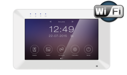 Rocky Wi-Fi Монитор цветного видеодомофона 7 дюймов, сенсорный экран, разрешение 800 x480