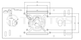 TSi-СM01 Кронштейн универсальный для видеокамер на угол
