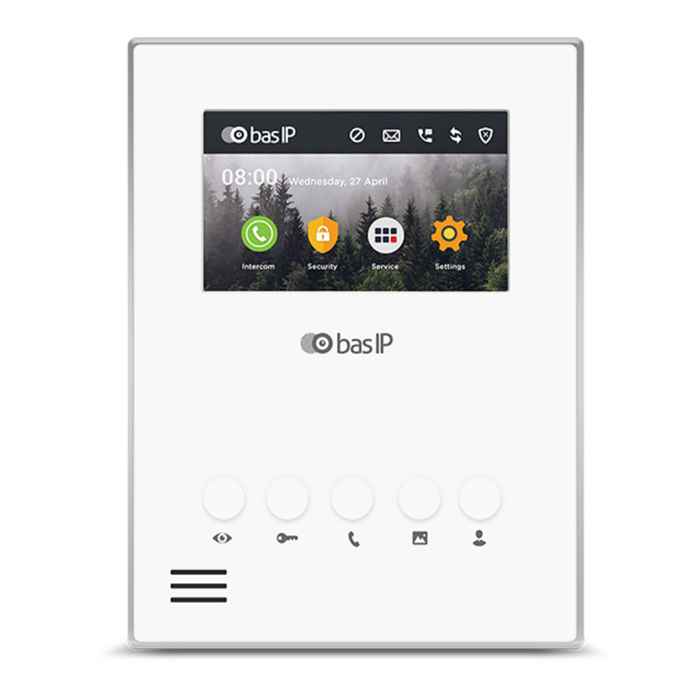 BAS-IP AU-04LAF WHITE - Видеодомофон индивидуальный.