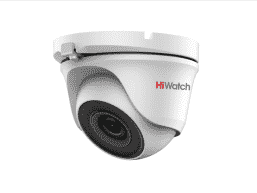 DS-T203(B) (6 mm) 2Мп уличная купольная HD-TVI камера с EXIR-подсветкой до 20м¶1/2.7" CMOS матрица;
