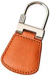 Брелок Mifare IL-71MK  1K, в кожаном корпусе, с кольцом