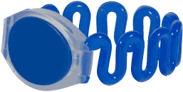 EM-Marine браслет TS пружинный. Браслет Proximity 125 кГц, материал - АБС-пластик и ПВХ, цвет - сини