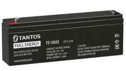 Аккумулятор 12В 2,2 А∙ч (TS 12022) Tantos Аккумуляторная батарея свинцово-кислотная, AGM