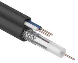 Экабель КВК-П-2х0,5  черный внешний (100м) (ККСВ 01-4002) 