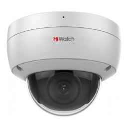 DS-I252M (2.8 mm) 2Мп купольная IP-видеокамера с EXIR-подсветкой до 30м и микрофоном