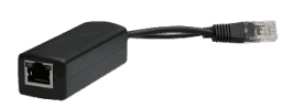 WI-POE11S-48V Сплиттер PoE, совместим с 802.3af/at ,1FE PoE-in, 1FE out, DC 12В out