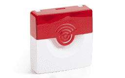 ОПОП 124-7 12В (красно-белые), оповещатель охранно-пожарный светозвуковой