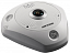 DS-2CD63C5G0E-IS(2mm)(B) 12Мп fisheye IP-камера с ИК-подсветкой до 15м 