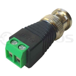 РАЗЪЕМ TS BNC штекер с клеммной колодкой, под винт