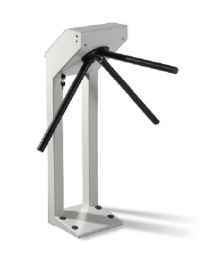 PERCo-T-5 Стойка турникета электромеханическая, с блоком управления, без планок, цвет — бежевый 