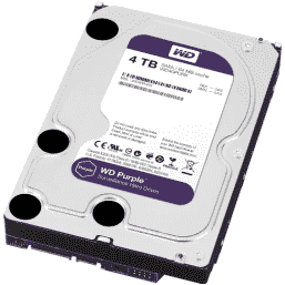 Жесткий диск WD Purple WD43PURZ, 4Тб, HDD, SATA III, 3.5"
