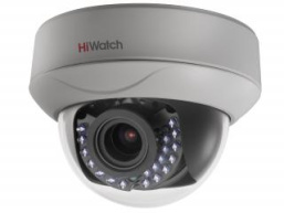 DS-T207P (2.8-12) HD-TVI видеокамера 2Mп. купольная, внутренняя