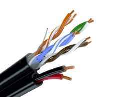 Кабель Optimus UTP 5E 4x2x0.5 + 2x0.75 outdoor 200 м