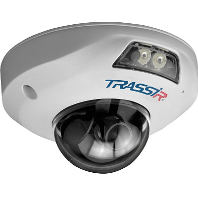 TR-D4181IR1 2,8 Миниатюрная купольная вандалозащищенная 4K (8Мп) IP-камера с ИК-подсветкой.